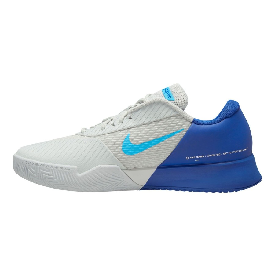 Tennisschoenen Nike | Air Zoom Vapor Pro 2 Gravelschoen Heren Wit, Blauw