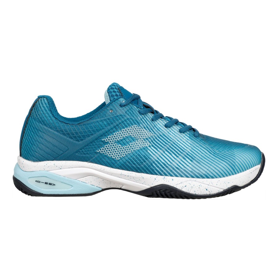 Tennisschoenen Lotto | Mirage 300 Iii Gravelschoen Heren Turkoois, Wit
