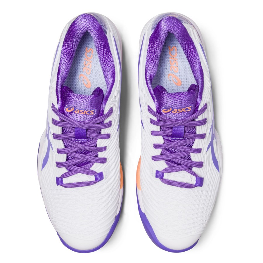 Tennisschoenen ASICS | Solution Speed Ff 2 Gravelschoen Dames Wit, Mauve