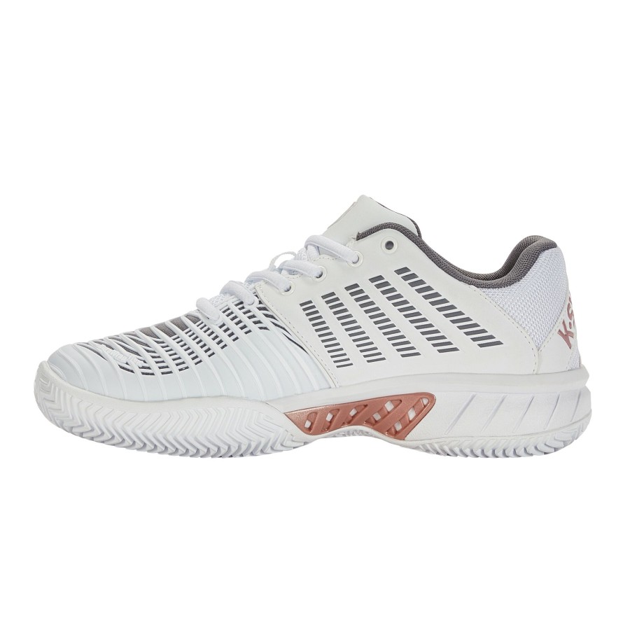 Tennisschoenen K-Swiss | Express Light 3 Gravelschoen Dames Wit, Zwart