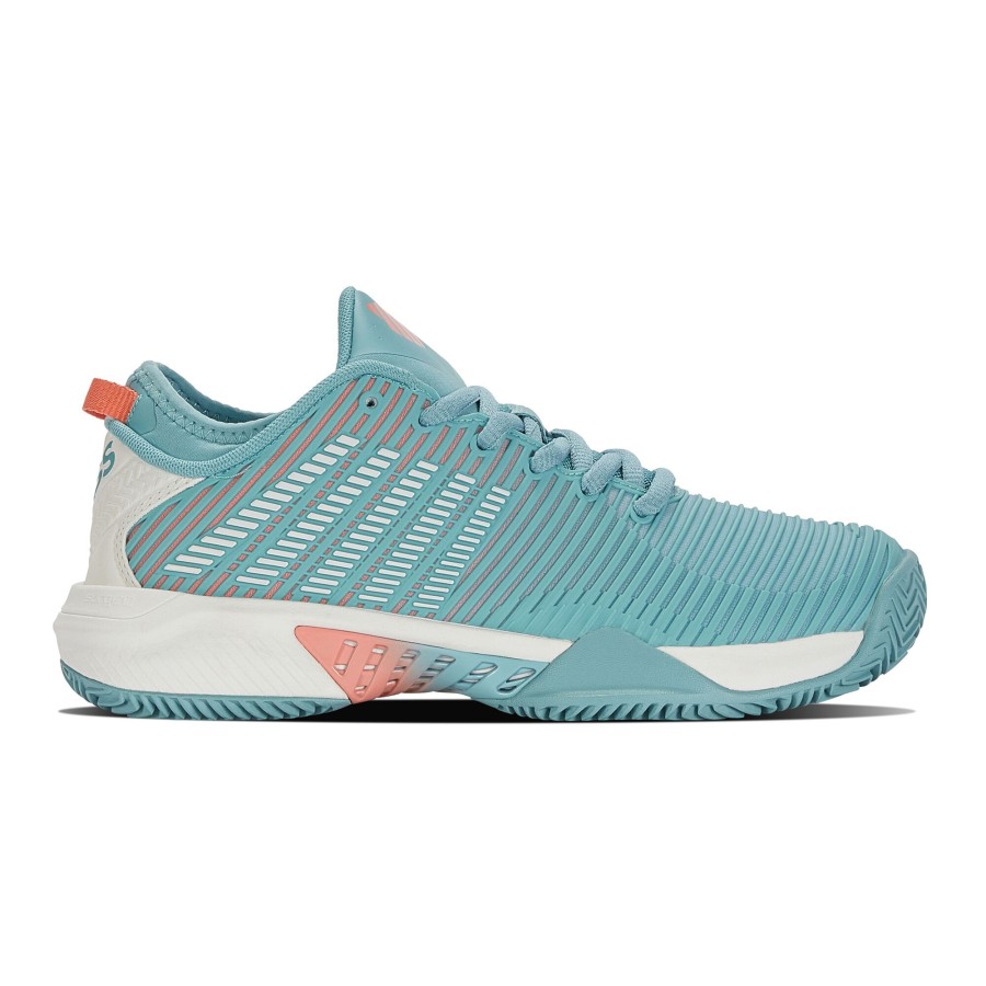 Tennisschoenen K-Swiss | Hypercourt Supreme Gravelschoen Dames Mint, Wit