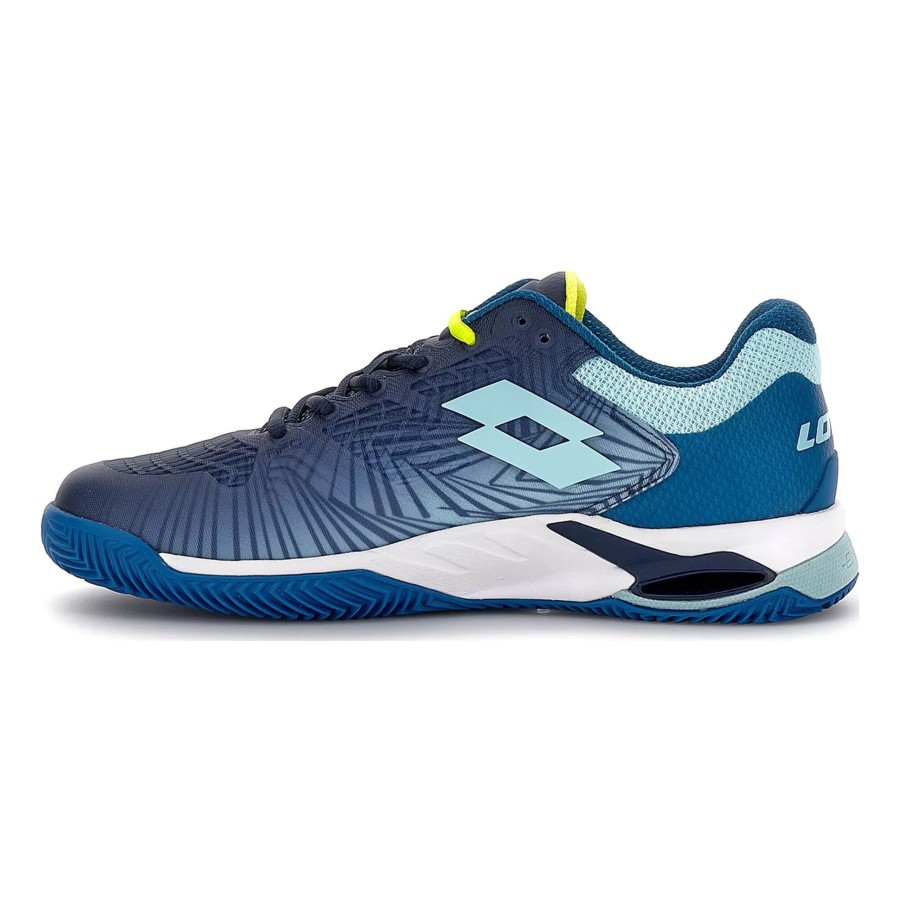 Tennisschoenen Lotto | Mirage 100 Ii Gravelschoen Heren Donkerblauw, Lichtblauw