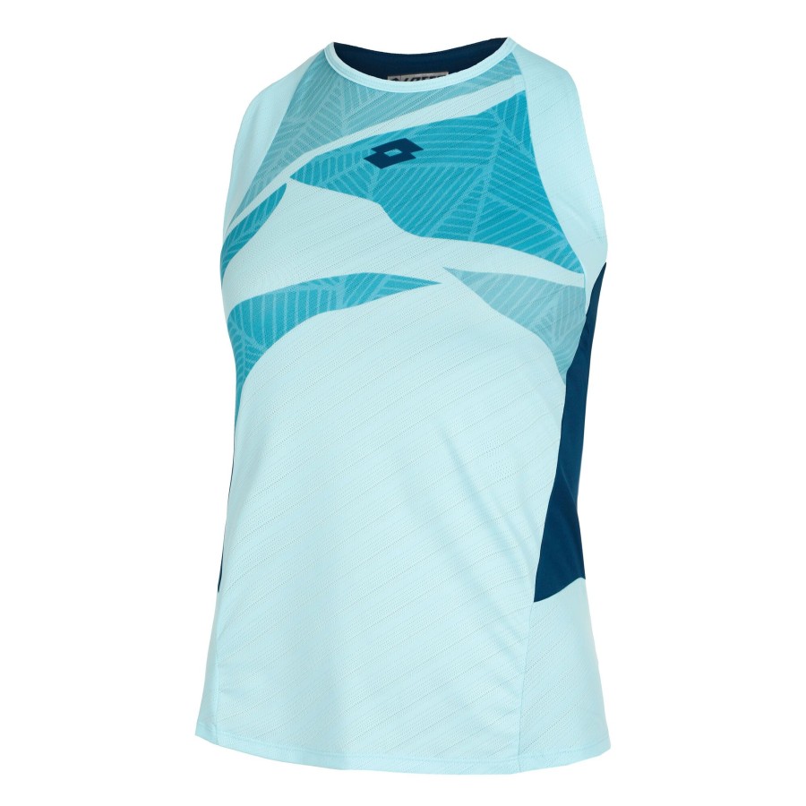 Tenniskleding Lotto | Tech W I D1 Tanktop Dames Blauw