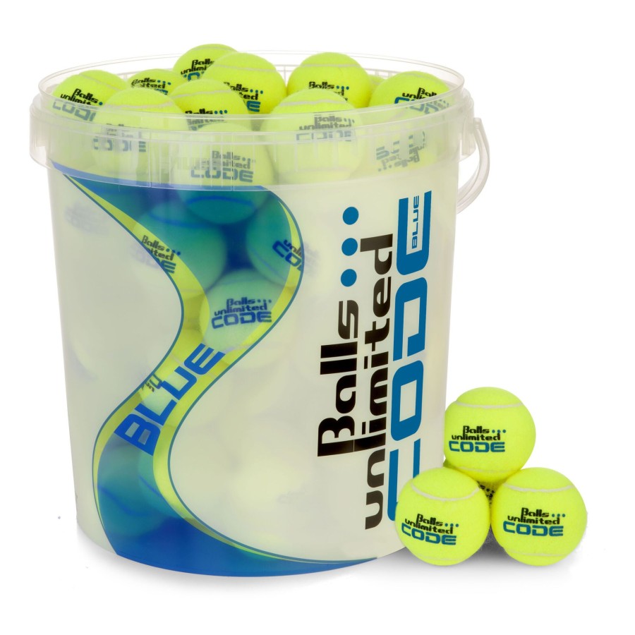 Tennisballen Balls Unlimited | Code Blue Emmer 60 Stuks Drukloos