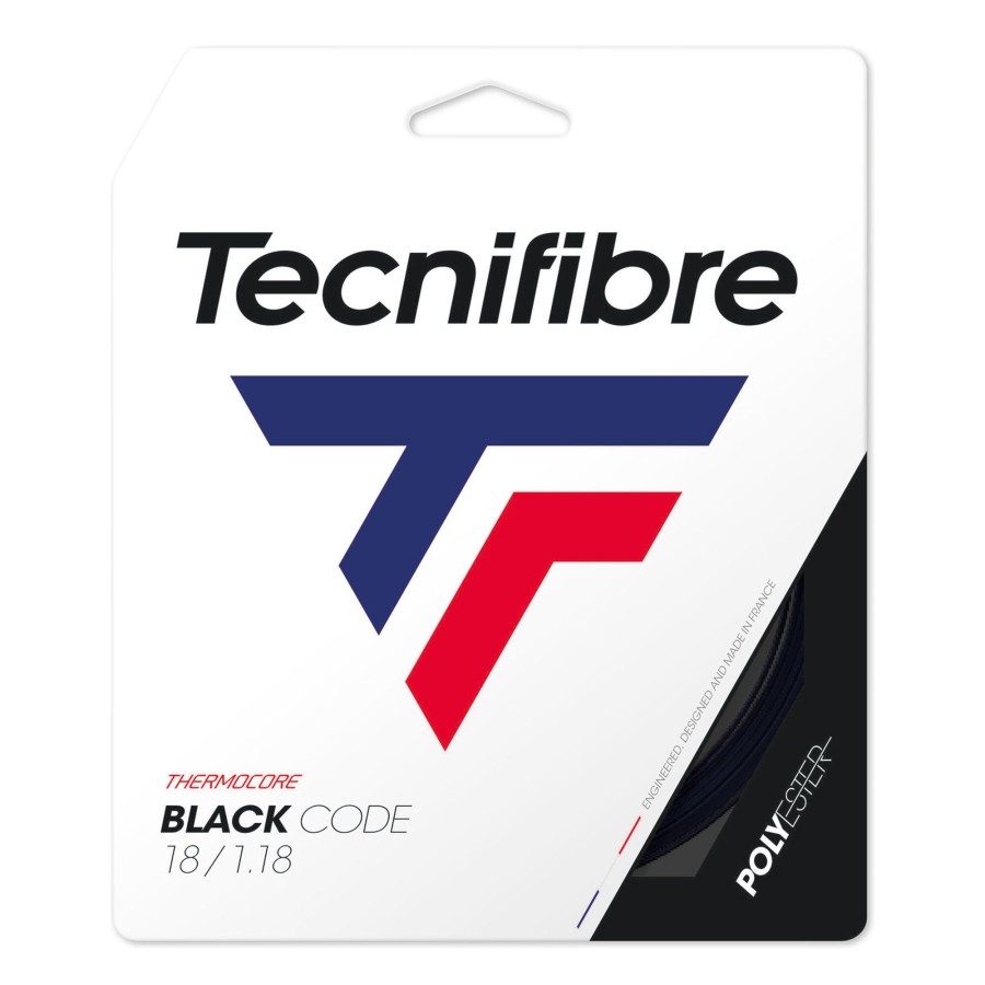 Tennissnaren Tecnifibre | Black Code 12M Set Snaren