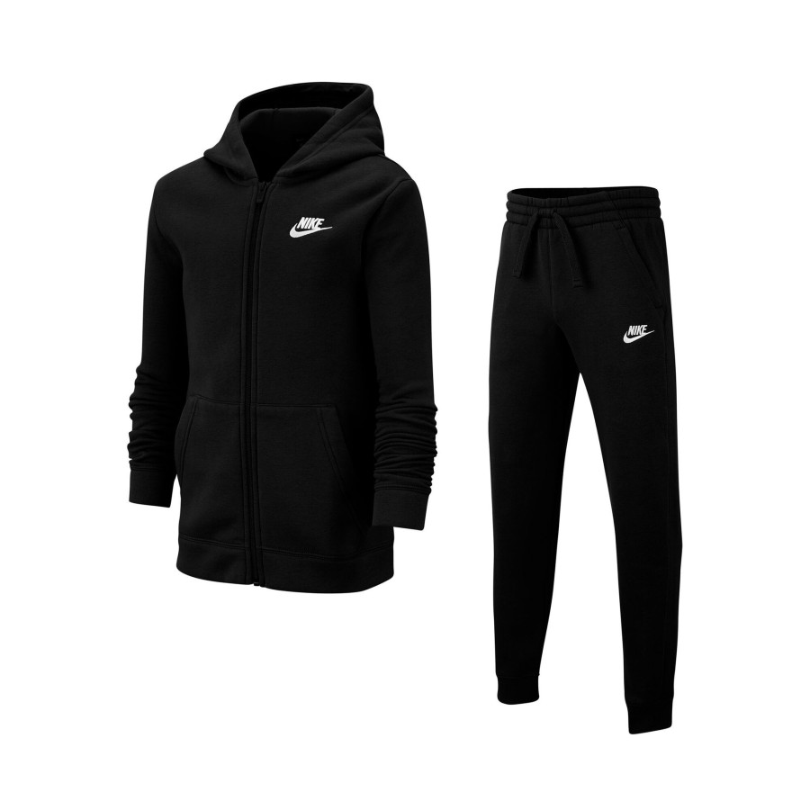 Tenniskleding Nike | Sportswear Trainingspak Jongens Zwart, Wit
