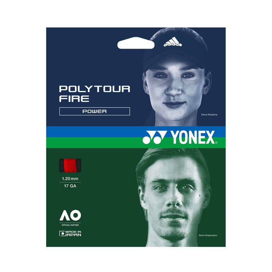 Tennissnaren Yonex | Poly Tour Fire Set Snaren 12M