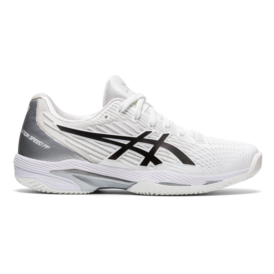 Tennisschoenen ASICS | Solution Speed Ff 2 Clay Gravelschoen Dames Wit, Zwart