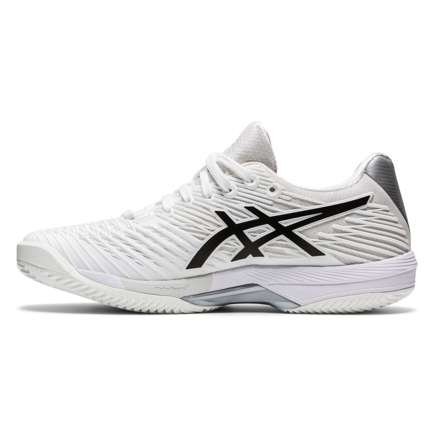 Tennisschoenen ASICS | Solution Speed Ff 2 Clay Gravelschoen Dames Wit, Zwart