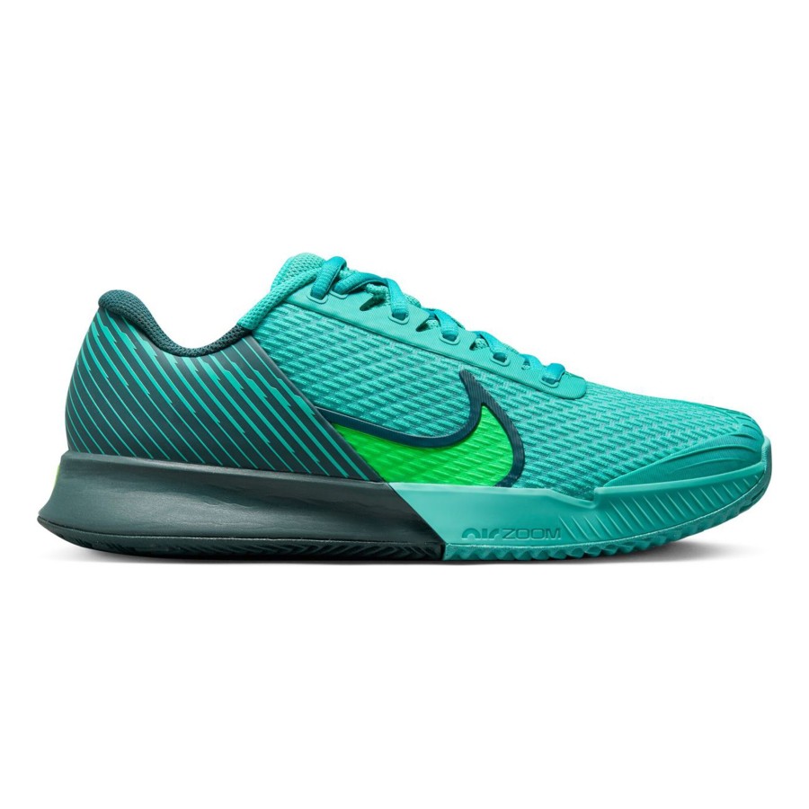 Tennisschoenen Nike | Court Vapor Pro 2 Gravelschoen Heren Mint, Donkergroen