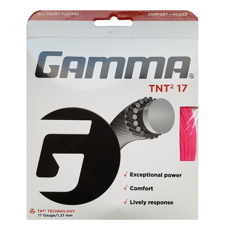 Tennissnaren Gamma | Tnt2 Set Snaren 12,2M Pink