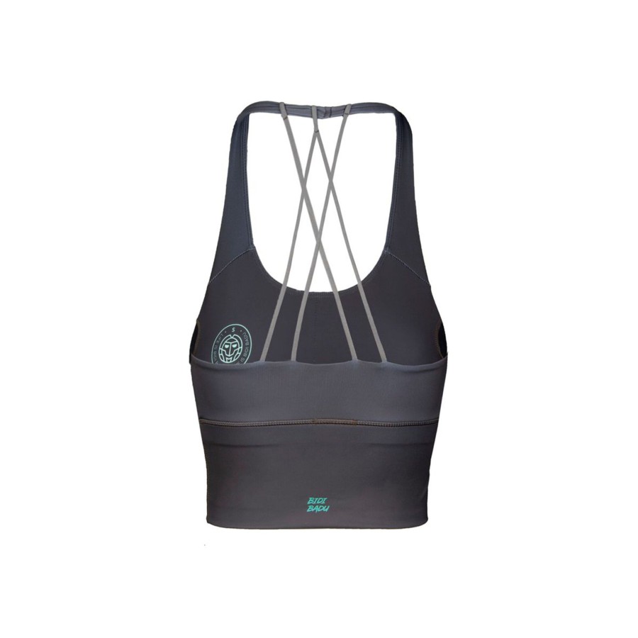 Tenniskleding BIDI BADU | Pecprotect Move Sport-Bh Dames Grijs