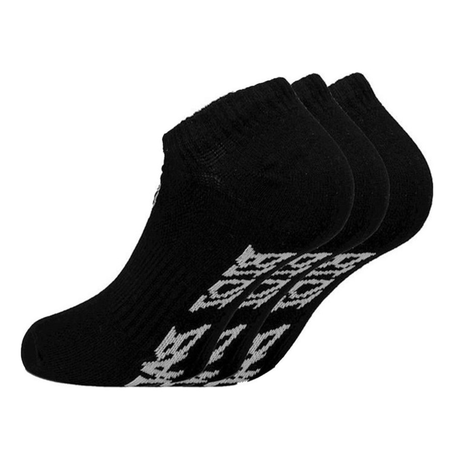 Tenniskleding BIDI BADU | No Party No Show Move Tennissokken Verpakking 3 Stuks Zwart, Wit