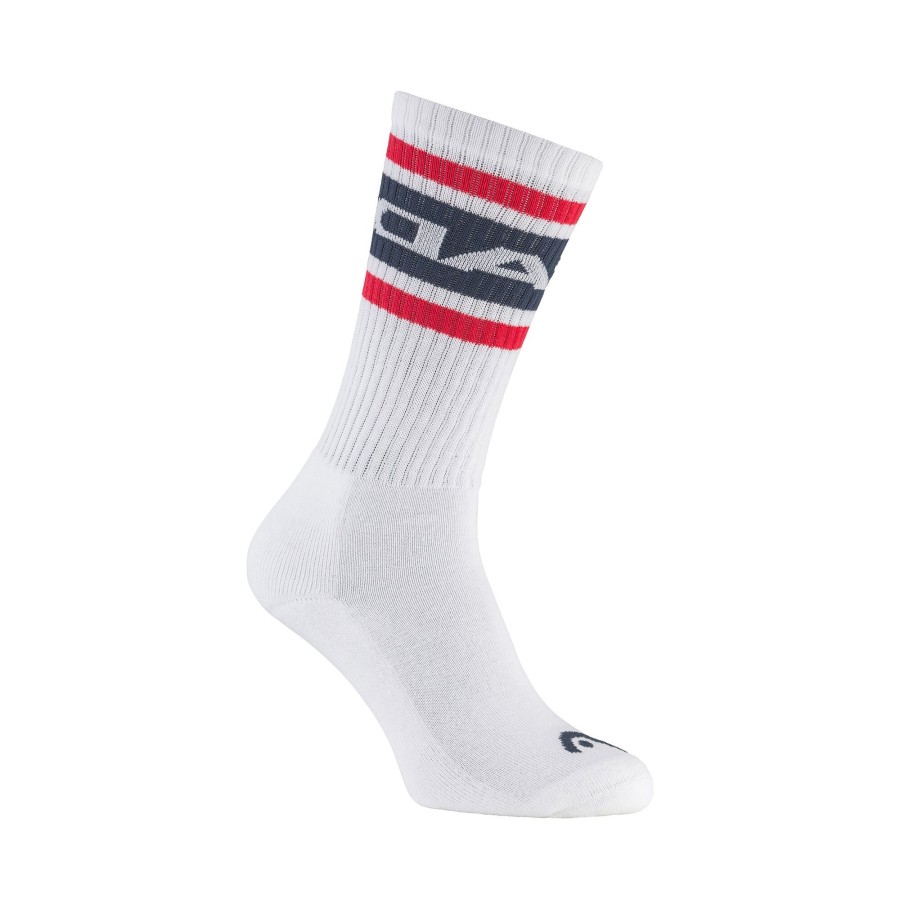 Tenniskleding HEAD | Long Tennissokken Wit, Veelkleurig