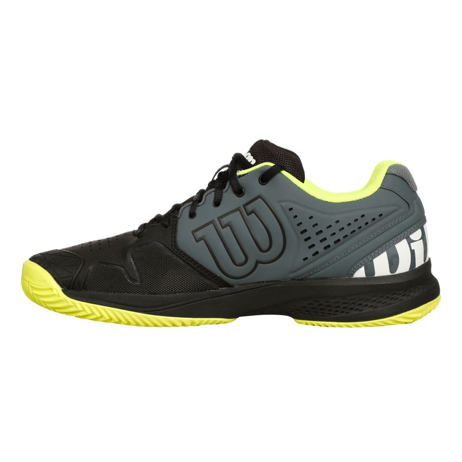 Tennisschoenen Wilson | Kaos Comp 2.0 Gravelschoen Heren Zwart