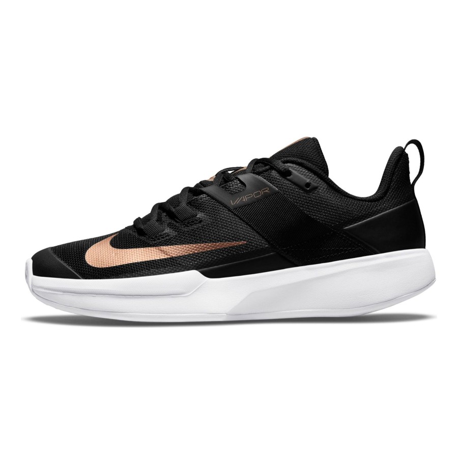 Tennisschoenen Nike | Vapor Lite Gravelschoen Dames Zwart, Goud