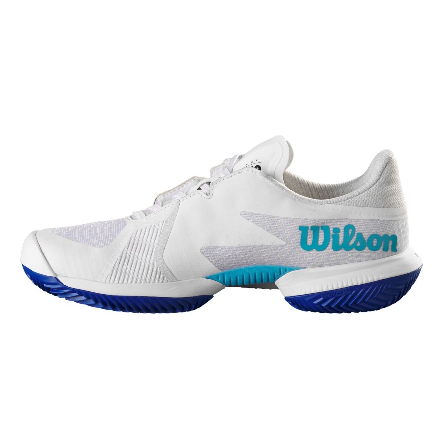 Tennisschoenen Wilson | Kaos Swift 1.5 Gravelschoen Heren Wit, Blauw