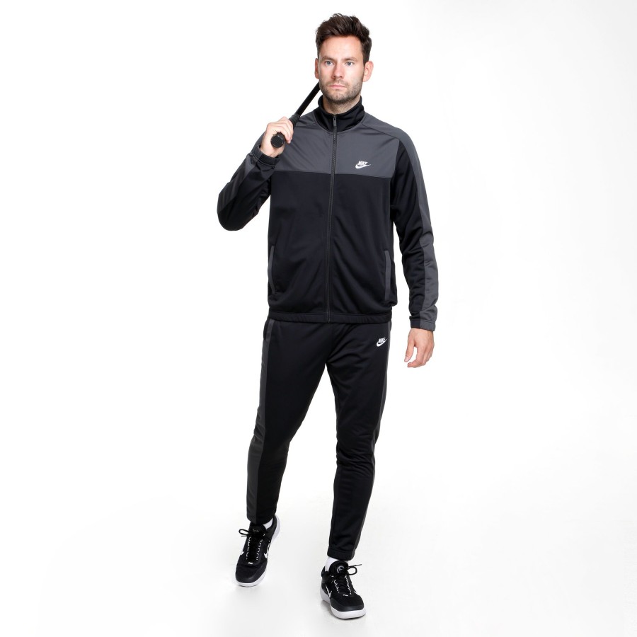 Tenniskleding Nike | Sportswear Sport Essentials Trainingspak Heren Zwart, Grijs