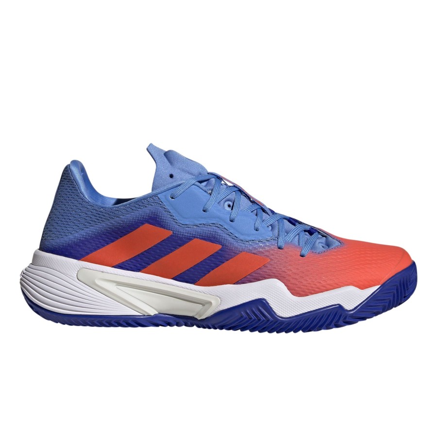 Tennisschoenen adidas | Barricade Gravelschoen Heren Blauw, Oranje