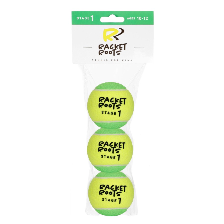Tennisballen Racket Roots | Rr Stage 1 Zak Met 3 Stuks