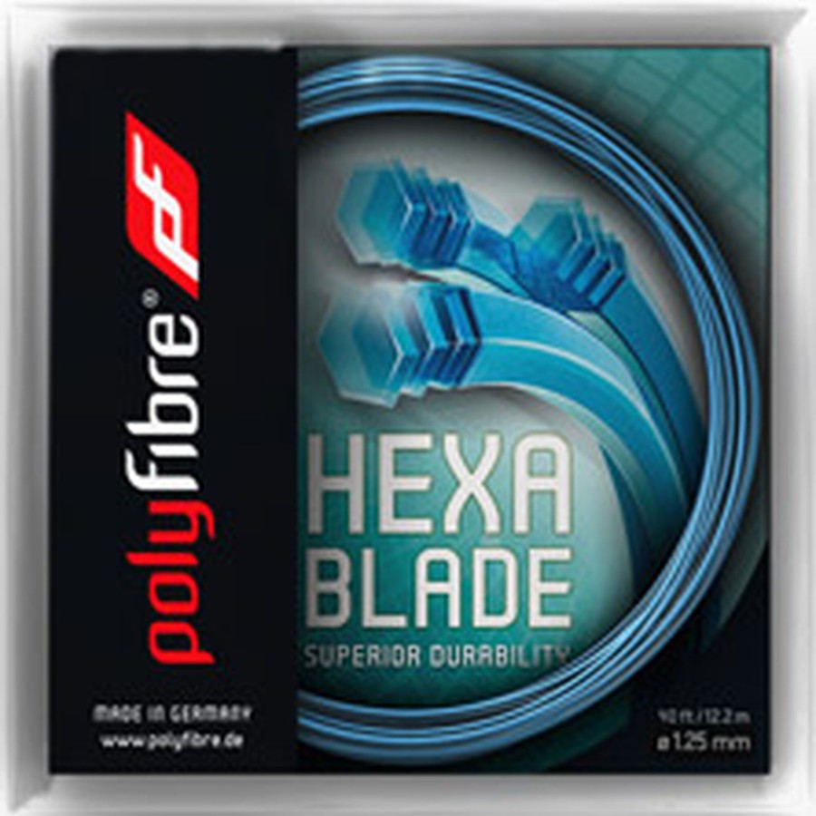 Tennissnaren Polyfibre | Hexablade Set Snaren 12,2M