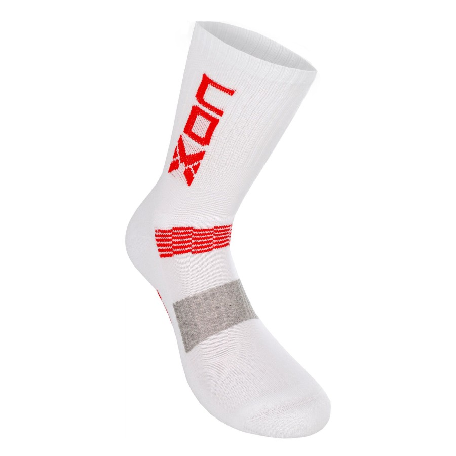 Tenniskleding NOX | Sportsokken Heren Wit, Rood