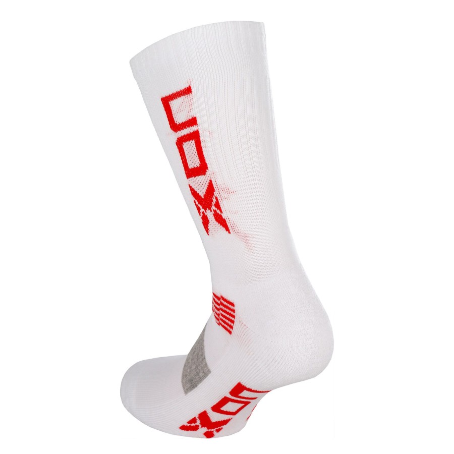Tenniskleding NOX | Sportsokken Heren Wit, Rood