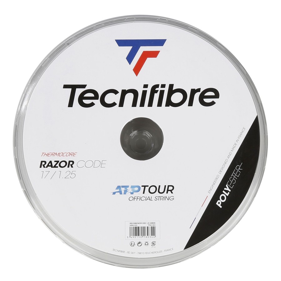 Tennissnaren Tecnifibre | Razor Code 200M Rol Snaren