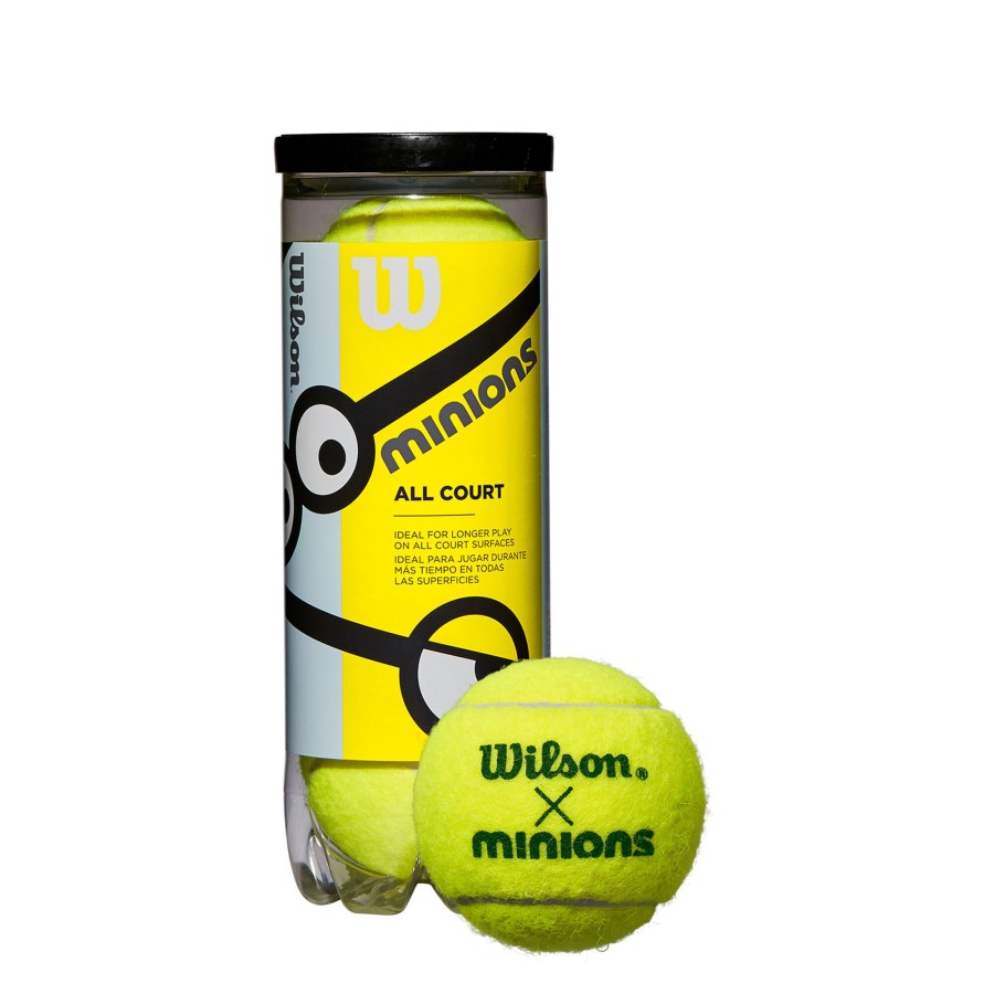Tennisballen Wilson | Minions Stage 1 Verpakking 3 Stuks