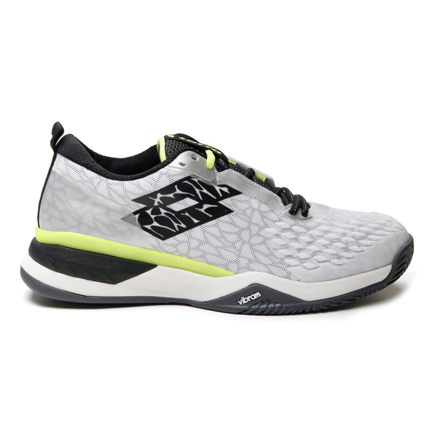Tennisschoenen Lotto | Raptor Hyperpulse 100 Gravelschoen Heren Lichtgrijs, Zwart