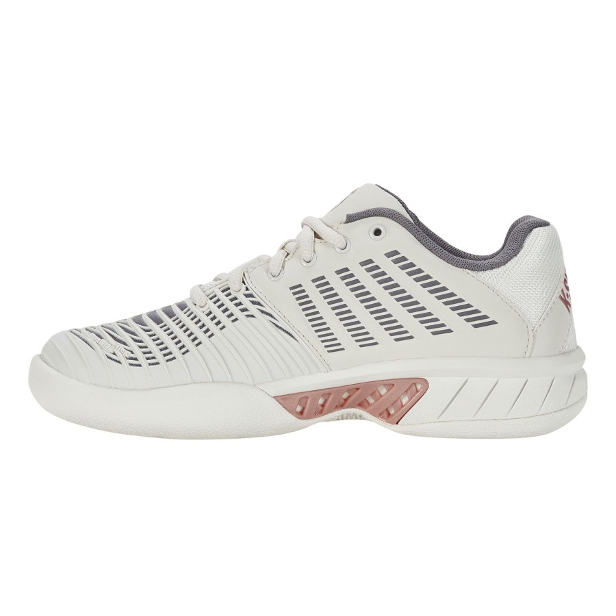 Tennisschoenen K-Swiss | Express Light 3 Tennisschoen Tapijt Dames Wit, Grijs