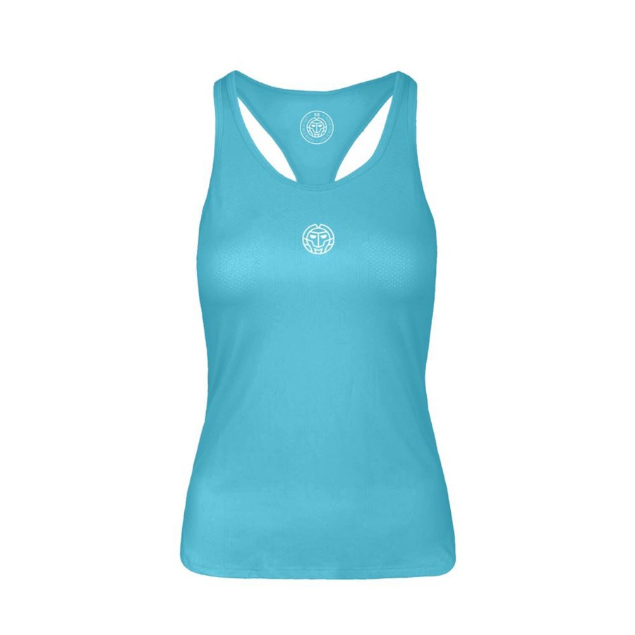 Tenniskleding BIDI BADU | Rahel Tech Tanktop Meisjes Lichtblauw
