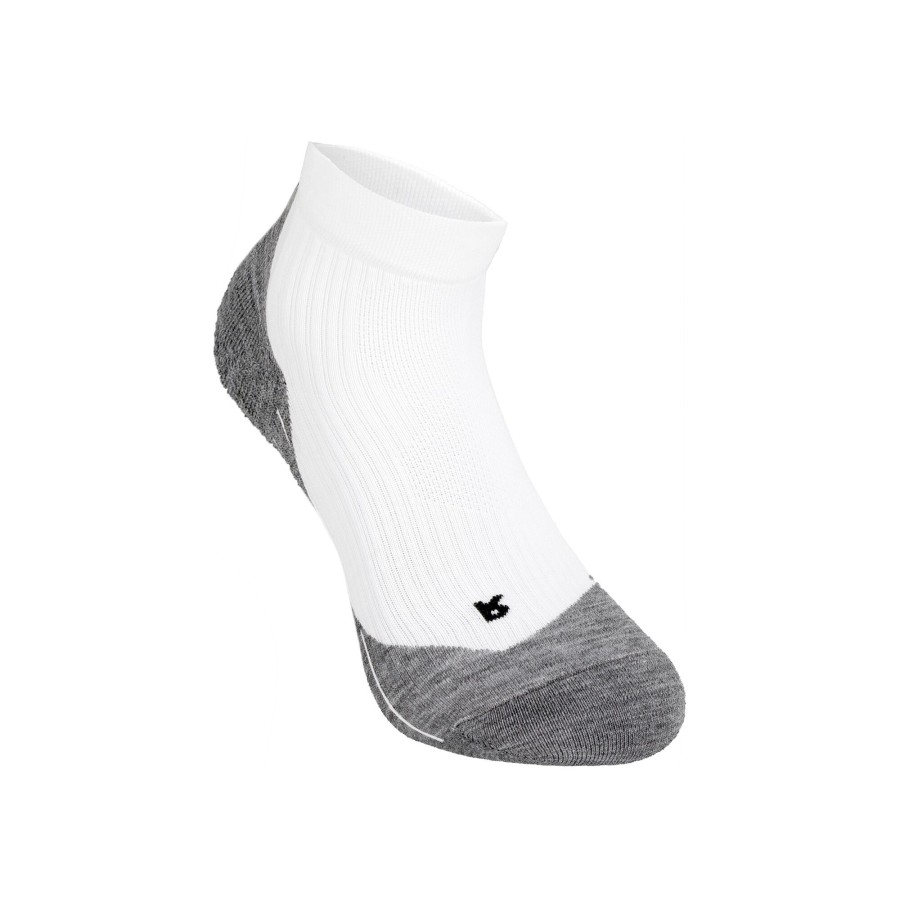 Tenniskleding Falke | Te4 Short Sportsokken Dames Wit, Donkergrijs