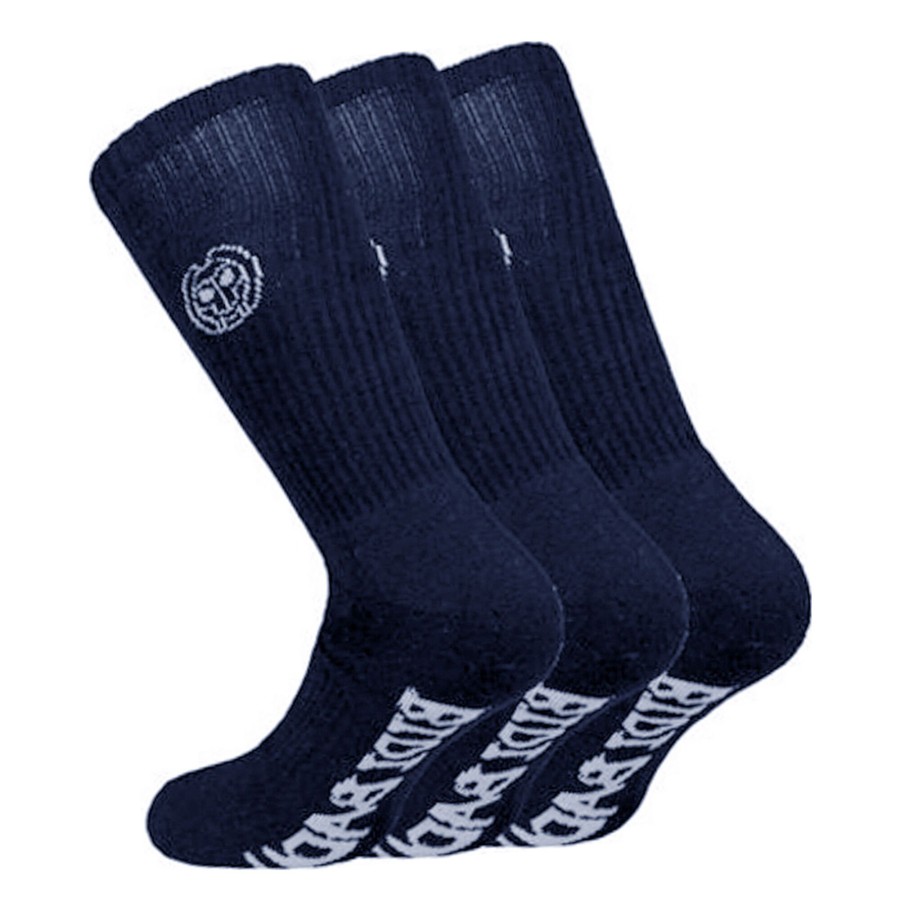 Tenniskleding BIDI BADU | Don Carlito Crew Move Tennissokken Verpakking 3 Stuks Donkerblauw, Wit