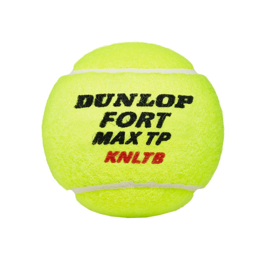 Tennisballen Dunlop | Fort Max Tp Knltb Verpakking 3 Stuks