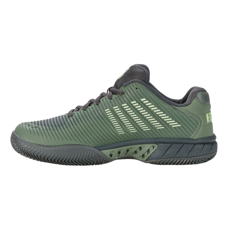 Tennisschoenen K-Swiss | Hypercourt Express 2 Gravelschoen Heren Olijf
