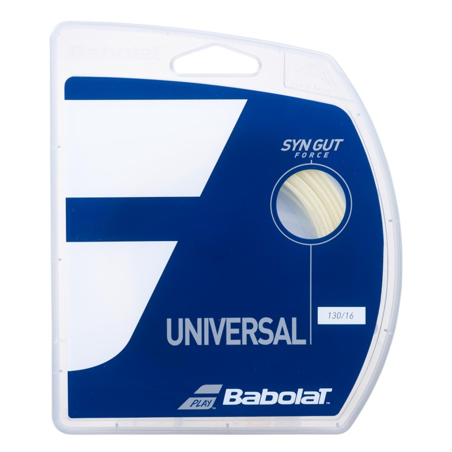 Tennissnaren Babolat | Synthetic Gut Force Set Snaren 12M Natuurlijke_Kleuren