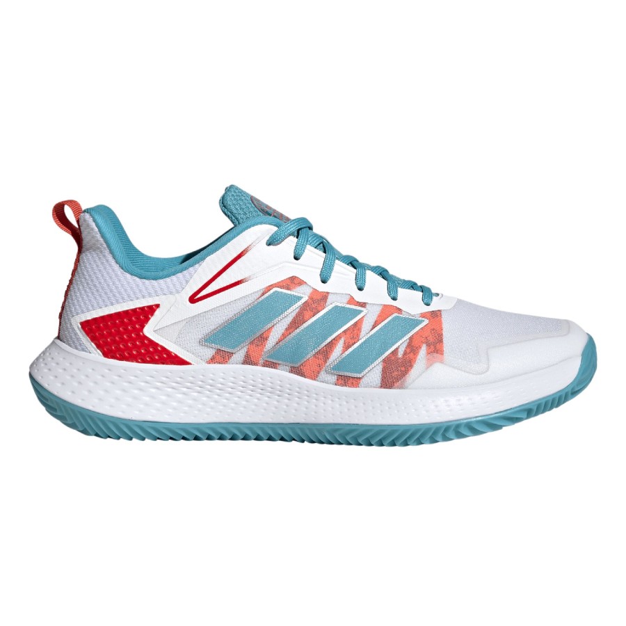 Tennisschoenen adidas | Defiant Speed Gravelschoen Dames Lichtgrijs, Blauw-Grijs
