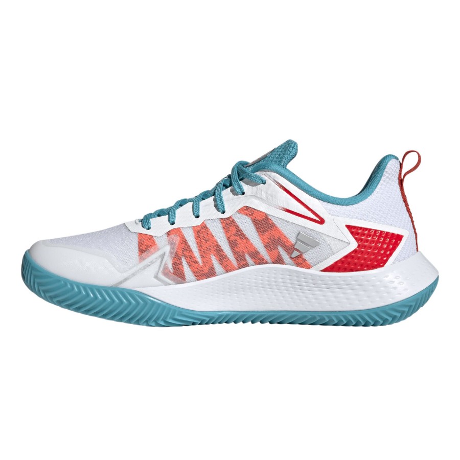 Tennisschoenen adidas | Defiant Speed Gravelschoen Dames Lichtgrijs, Blauw-Grijs