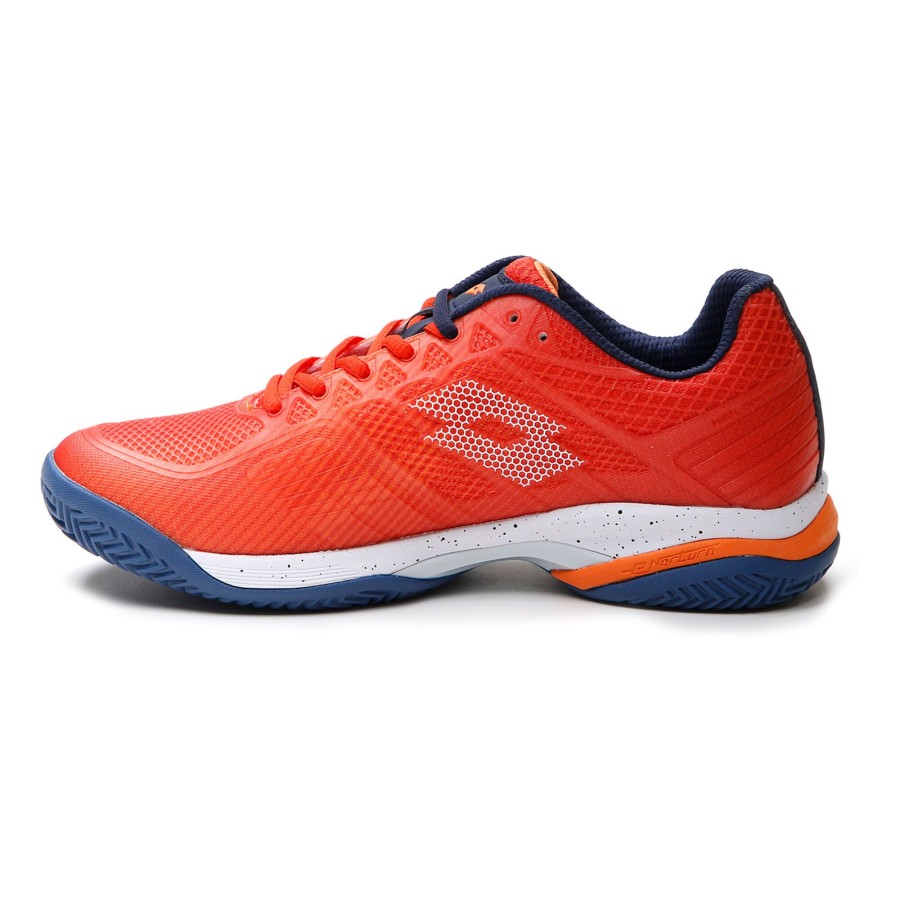 Tennisschoenen Lotto | Mirage 300 Iii Gravelschoen Heren Oranje, Wit