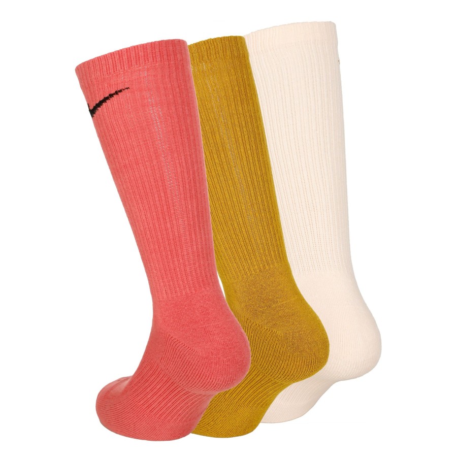 Tenniskleding Nike | Everyday Plus Cushioned Crew Sportsokken Verpakking 3 Stuks Veelkleurig