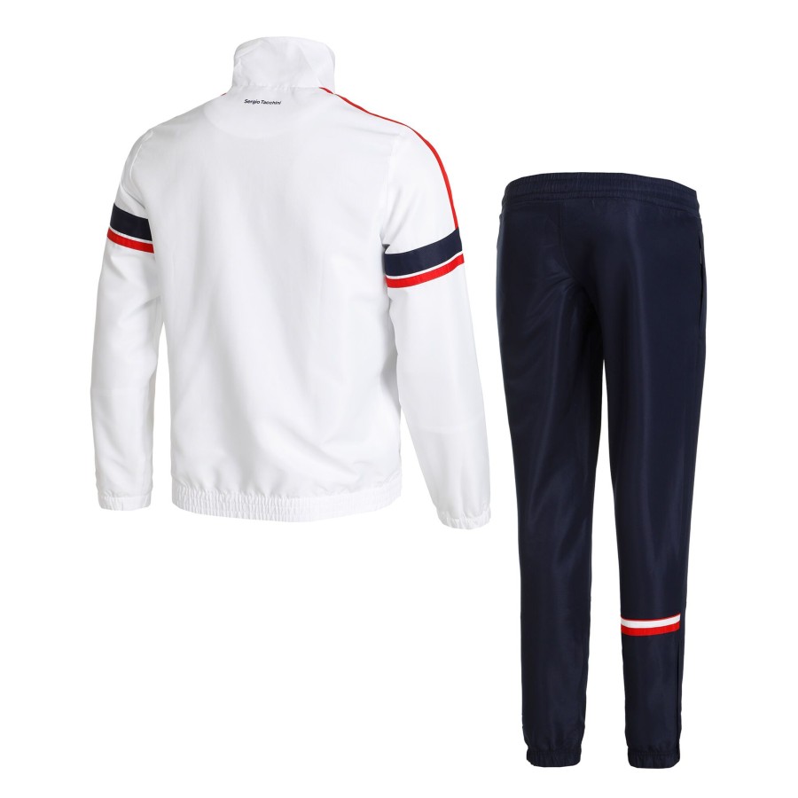 Tenniskleding Sergio Tacchini | Cryo Trainingspak Heren Donkerblauw, Rood