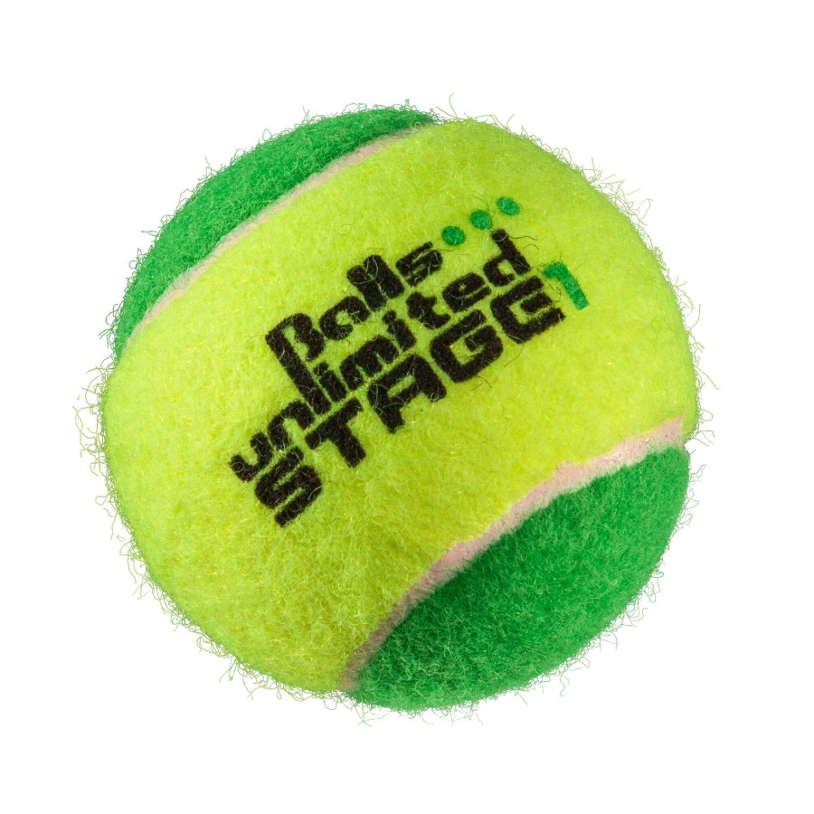 Tennisballen Balls Unlimited | Stage 1 Zak 12 Stuks