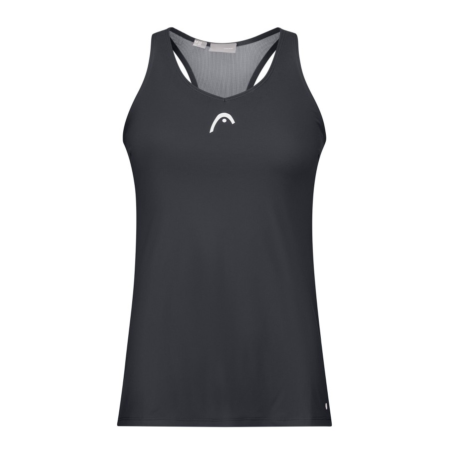 Tenniskleding HEAD | Spirit Tanktop Dames Zwart