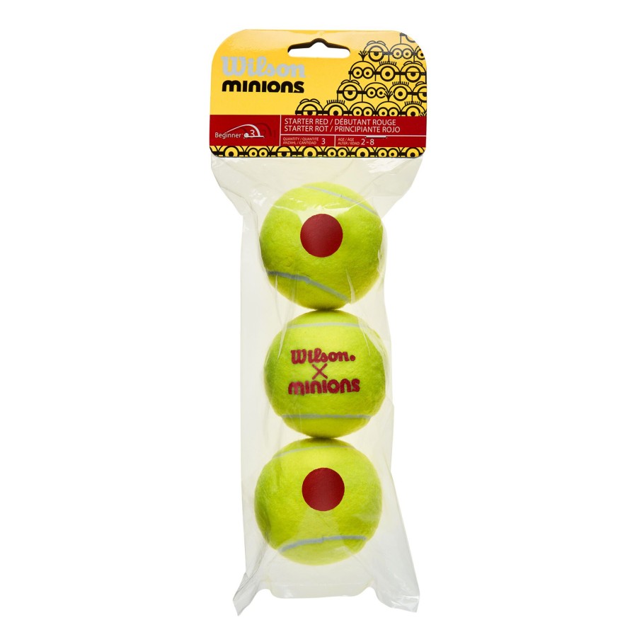 Tennisballen Wilson | Minions Stage3 Verpakking 3 Stuks
