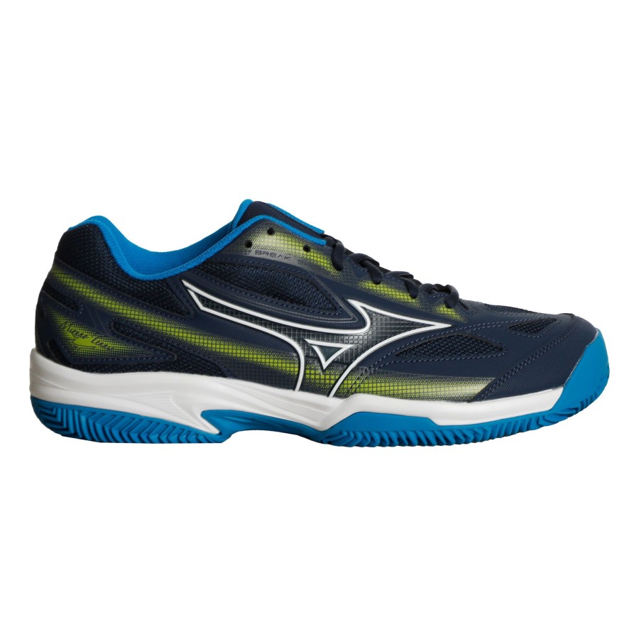 Tennisschoenen Mizuno | Break Shot 4 Gravelschoen Heren Blauw