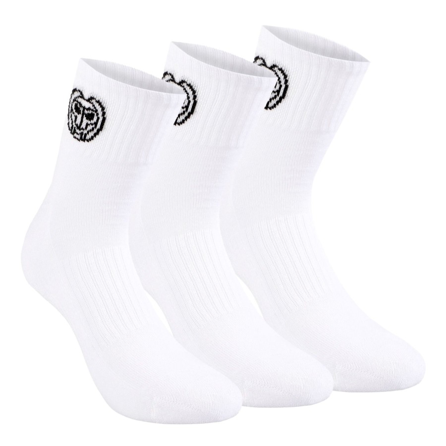 Tenniskleding BIDI BADU | Anchor Ankle Move Verpakking 3 Stuks Wit