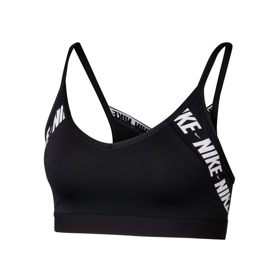 Tenniskleding Nike | Indy Sport-Bh Dames Zwart, Wit