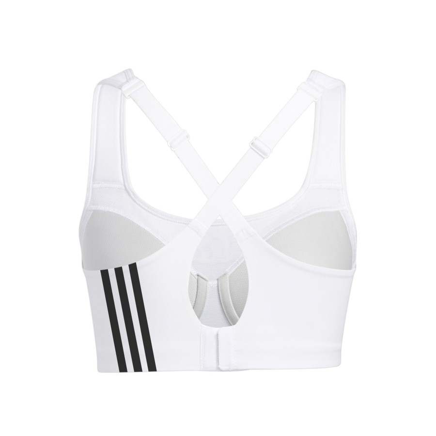 Tenniskleding adidas | Tlrdim Hs Sport-Bh Dames Wit, Zwart
