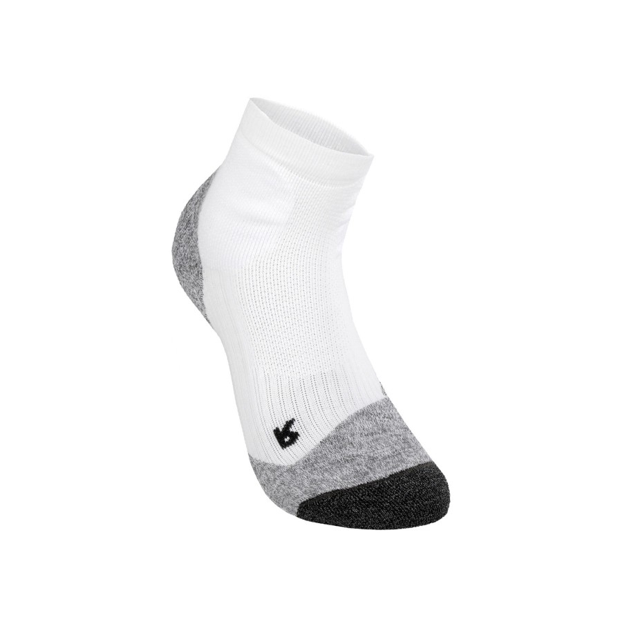 Tenniskleding Falke | Te 2 Short Tennissokken Heren Wit, Grijs